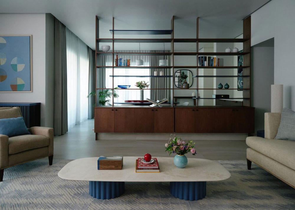 Living room display unit