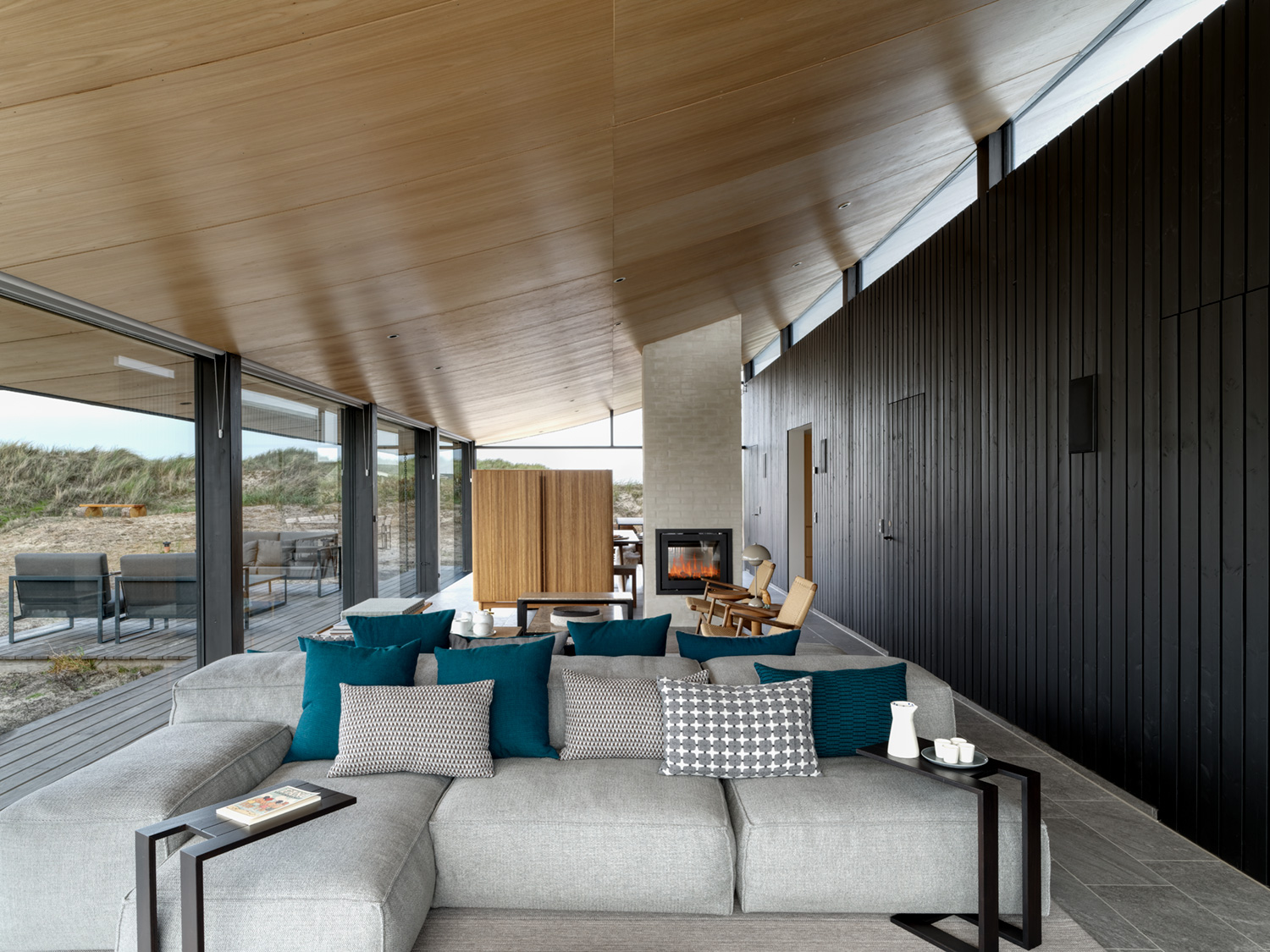 Danish Summerhouse Lounge Area - Staffan Tollgard