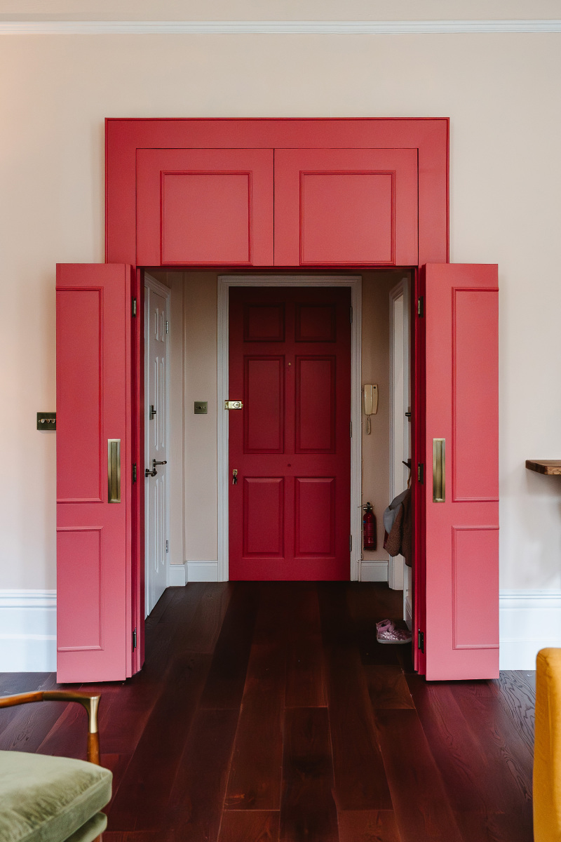 Entrance and complete home refurbishment in South Kensington by Speaking of Interiors