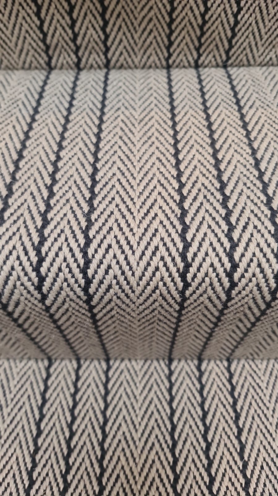 A close up to show workmanship of material and installation 