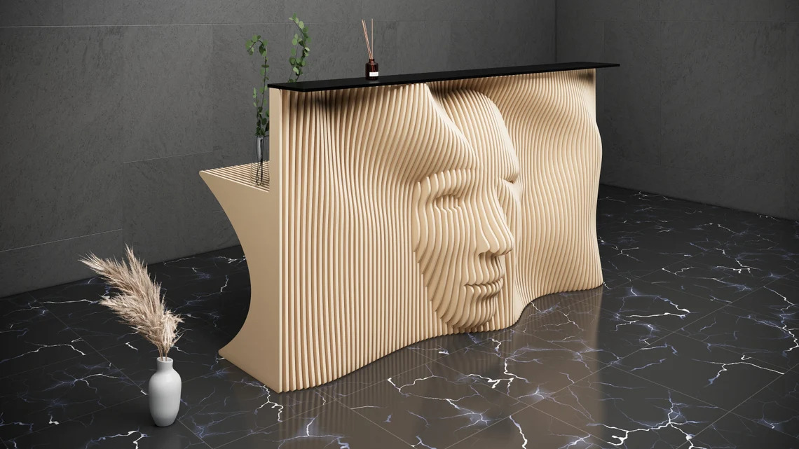 Parametric Reception Desk 