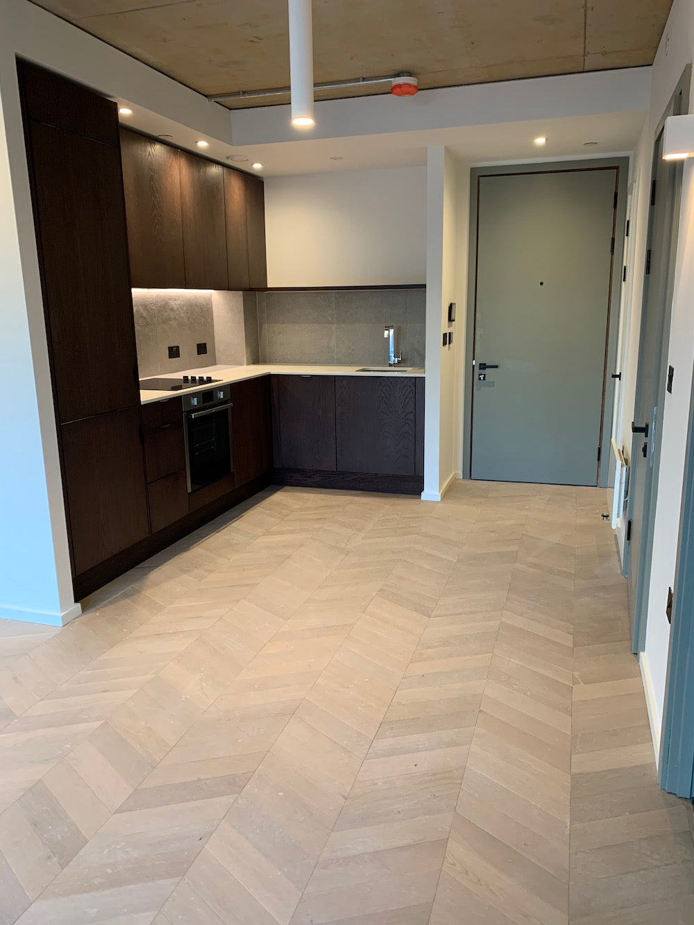 TW E973 chevron by Solid Wood Flooring Company