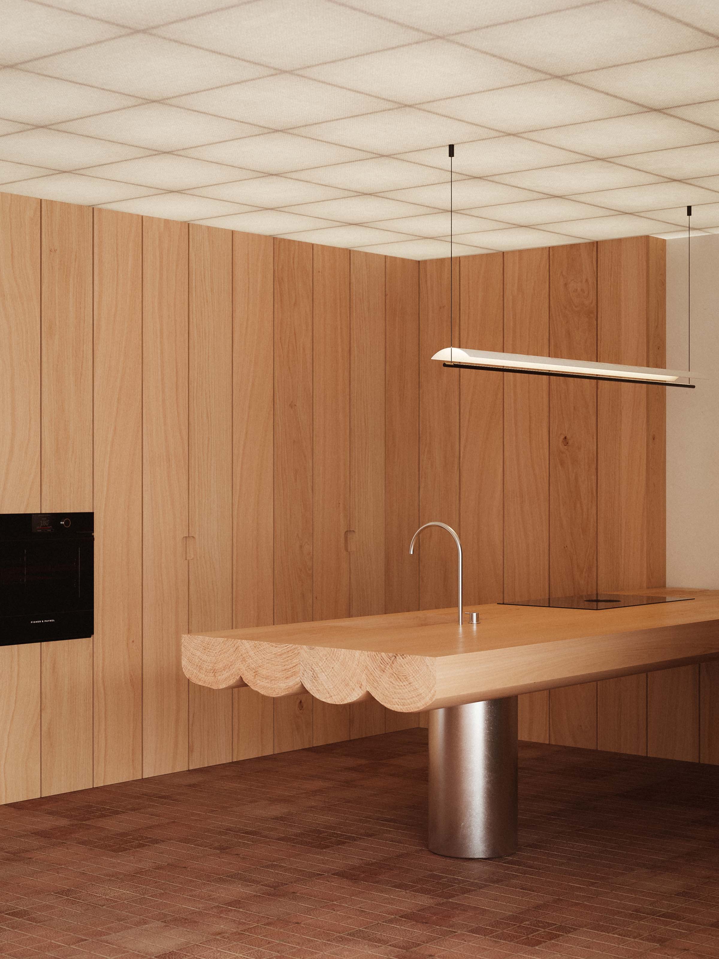 architect designed modern showroom interior in London