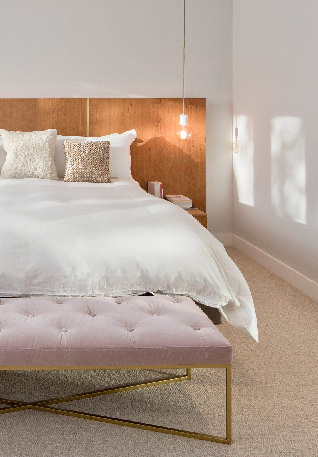 Bedroom interior design for a  house in Holland Park, Kensington & Chelsea