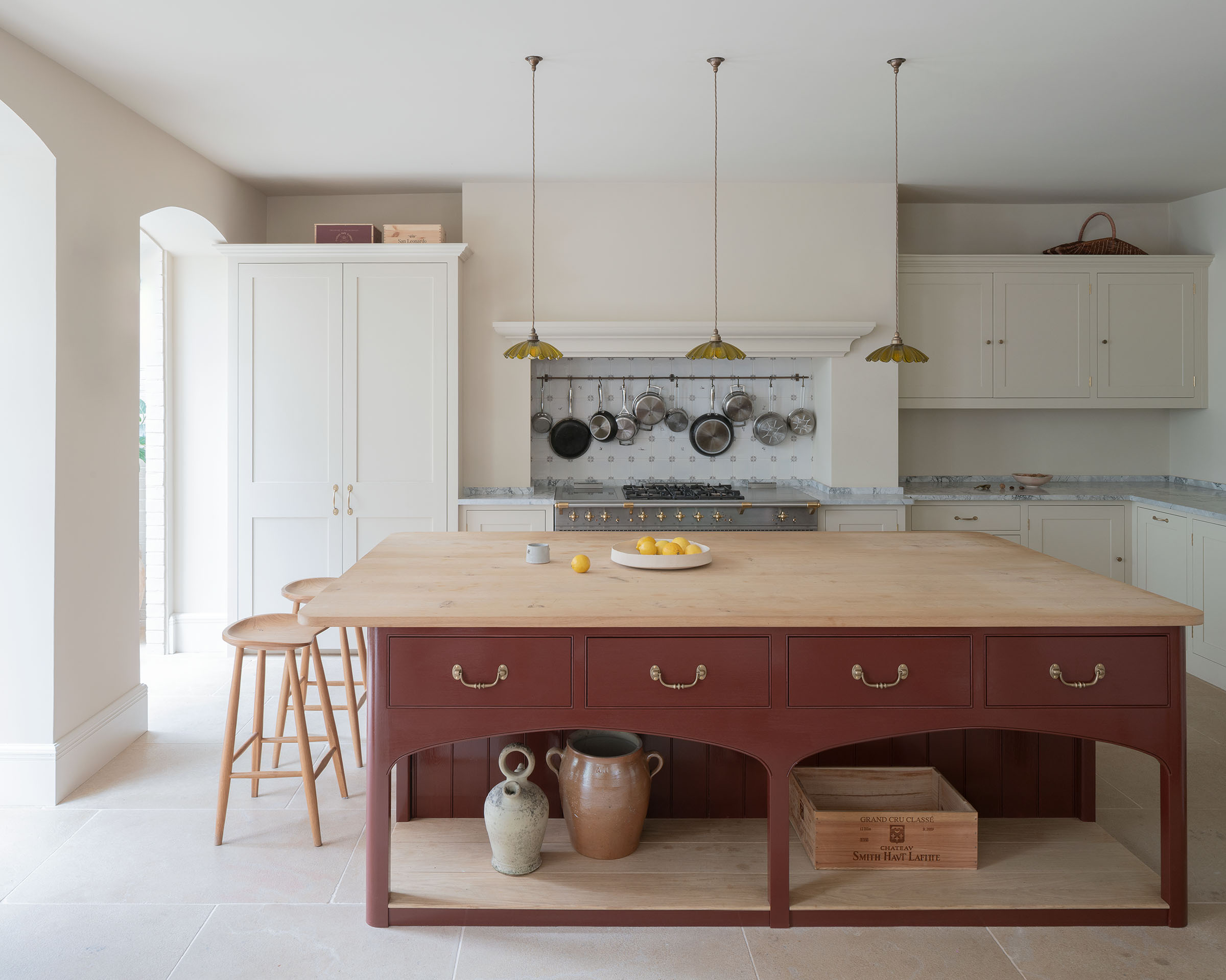 Traditional kitchen interior design in Hampstead, London