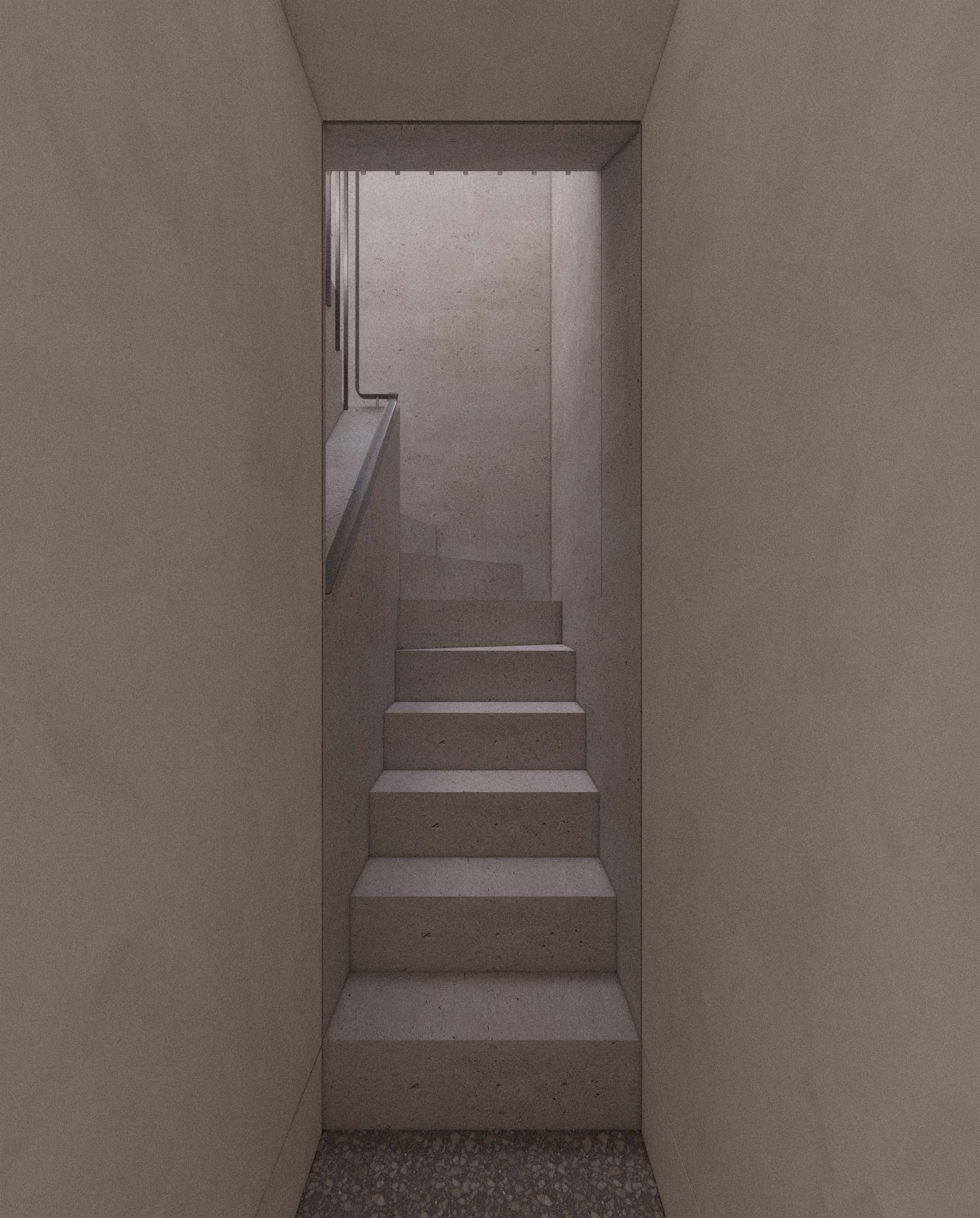St Johns Wood architect: basement dig with bespoke staircase