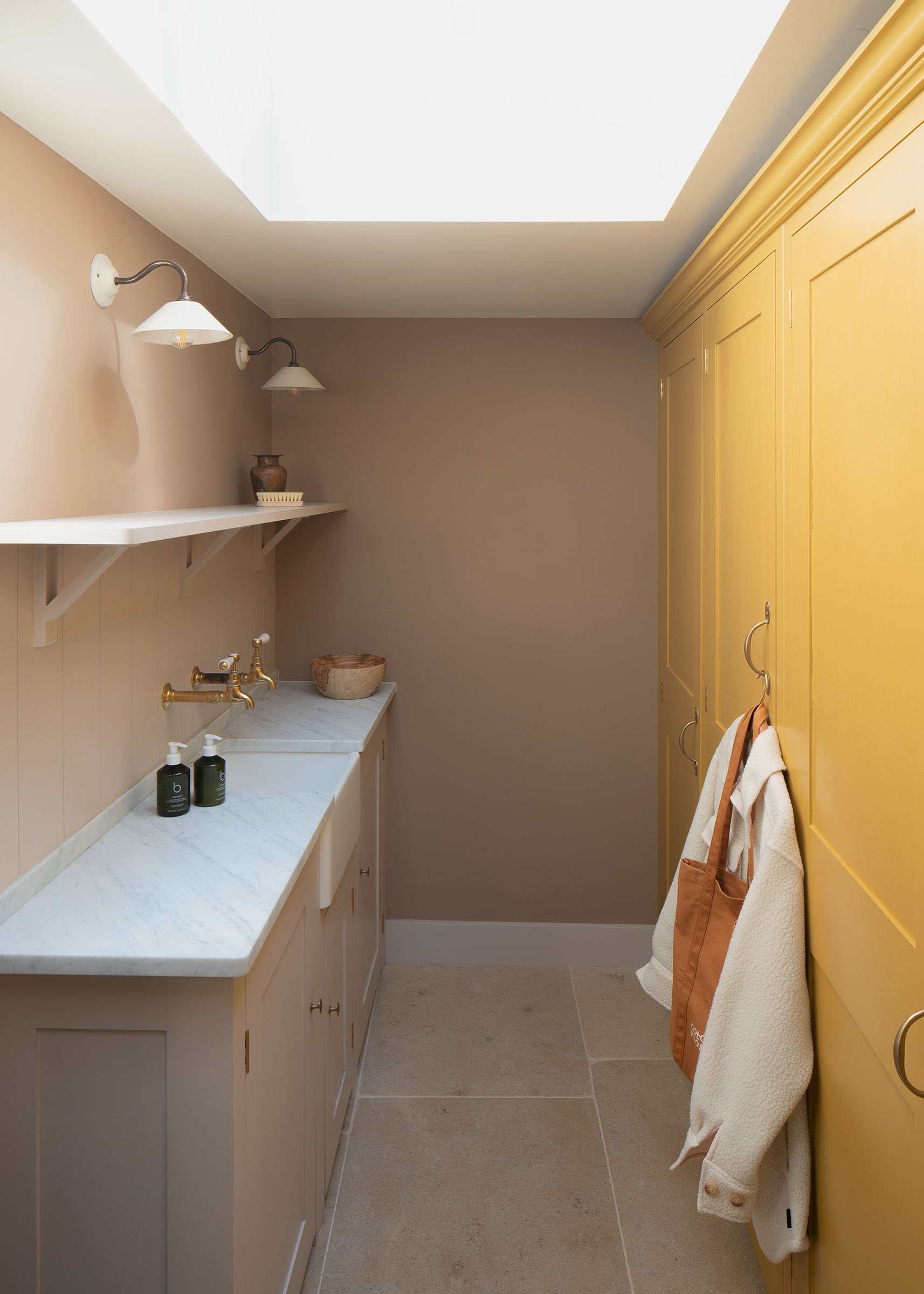 Shaker utility room design in Hampstead, London