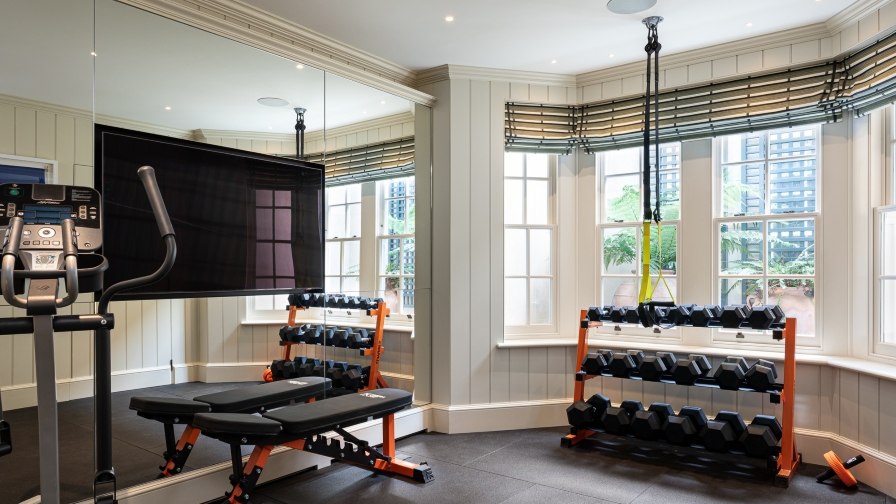 AC gym joinery integration