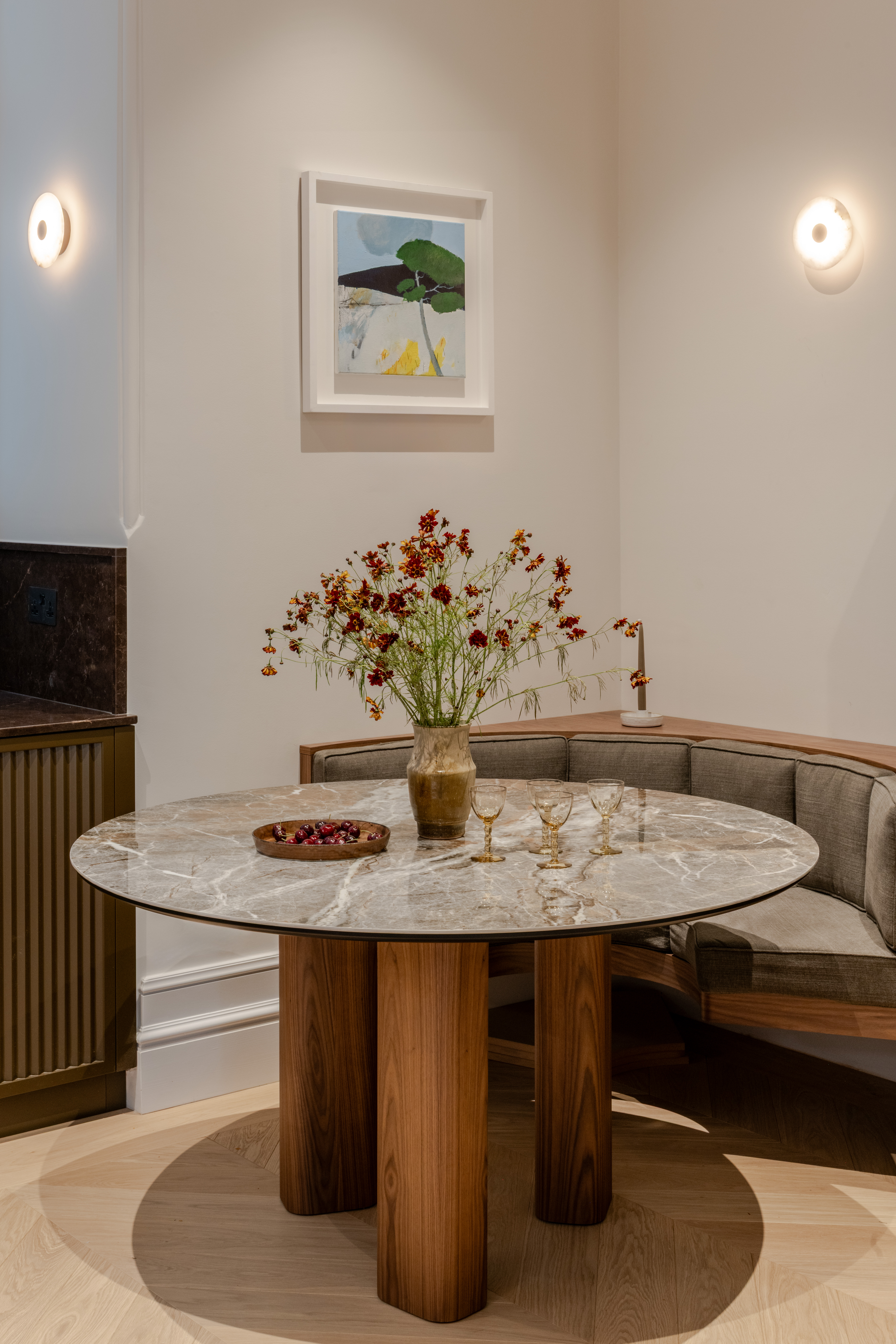 Bespoke banquette seating 