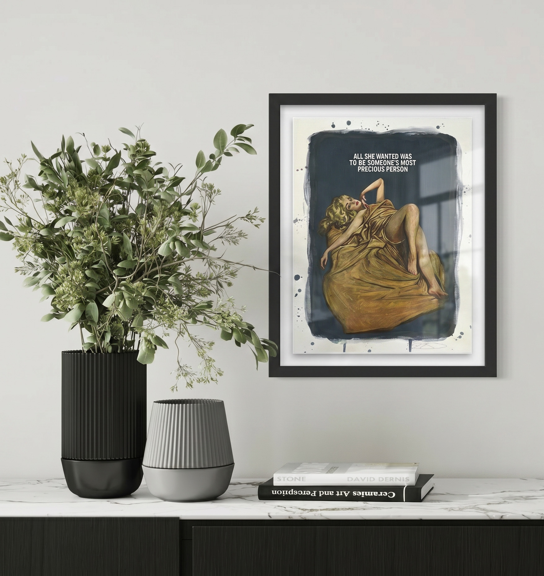 All She Wanted Framed Print by The Connor Brothers