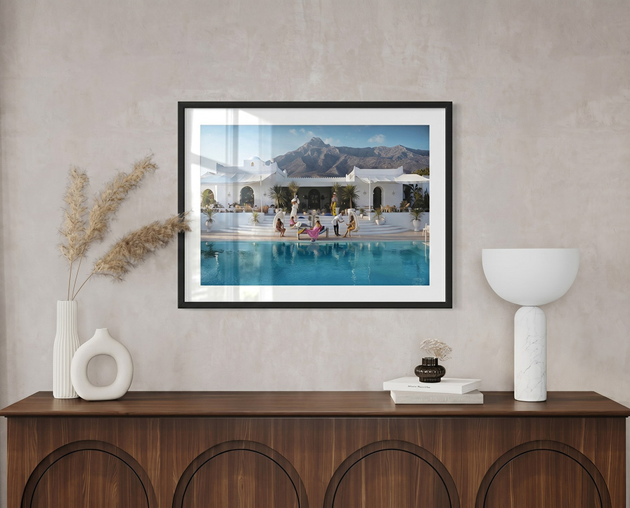 Slim Aarons El Venero Photographic Print Framed