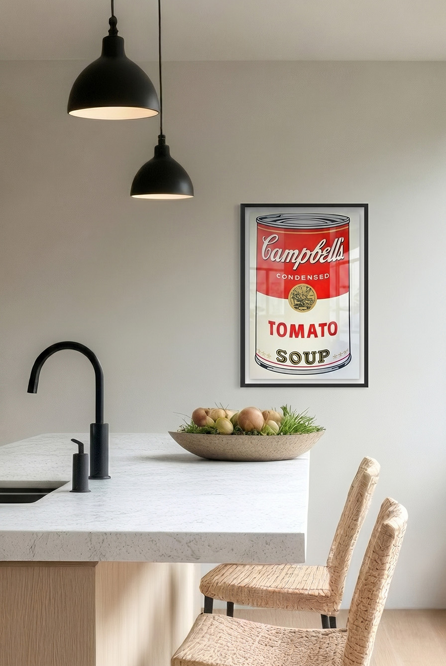 Tomato Soup Can - Framed - Sunday B. Morning