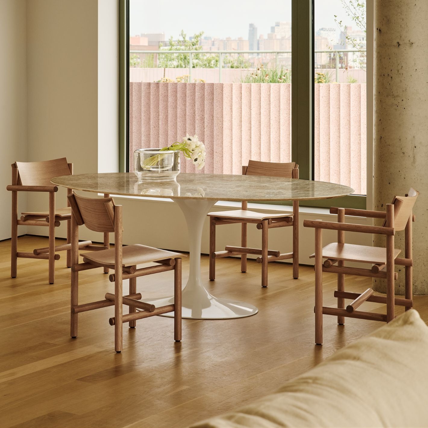 Saarinen High Table by Knoll