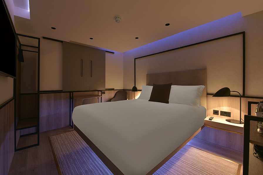 Hospitality Interior | Bedroom at Night