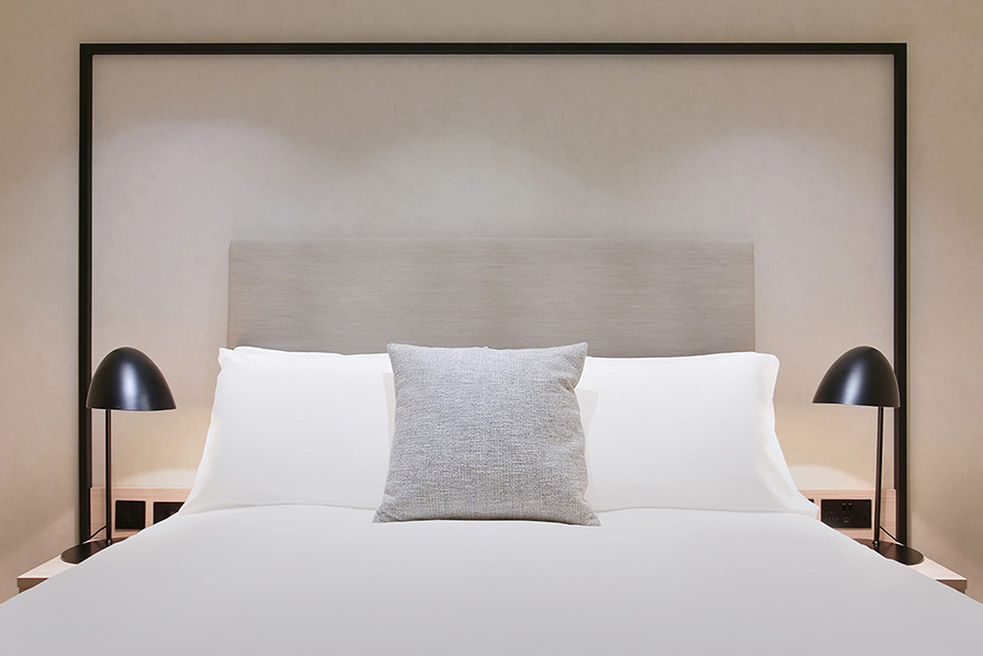 Hospitality Interior | Pillows on Bed
