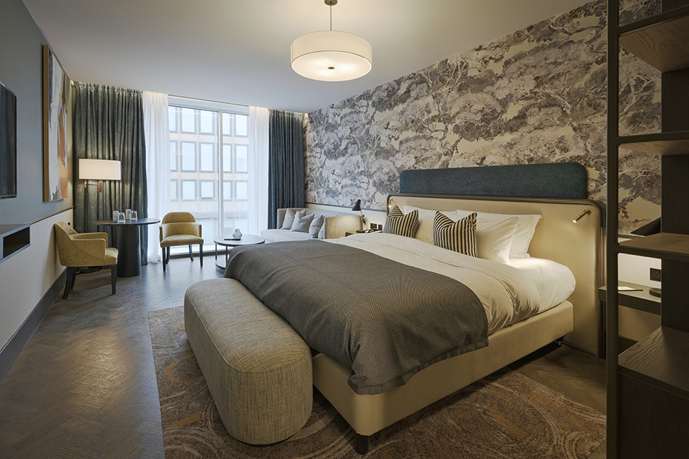 Bedroom in Hotel | Interior Design