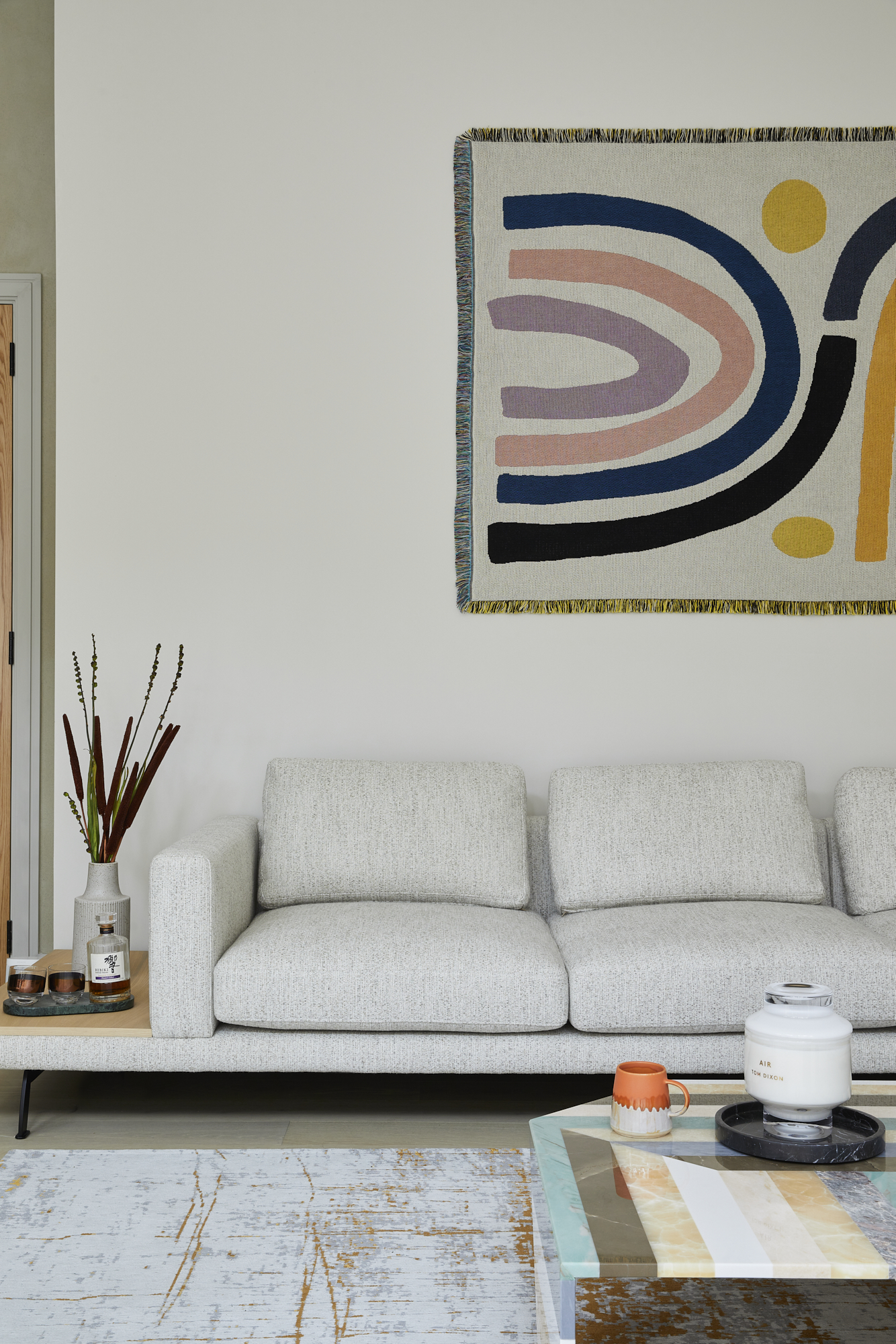 Bespoke corner sofa wiith coffee table by Origins Design