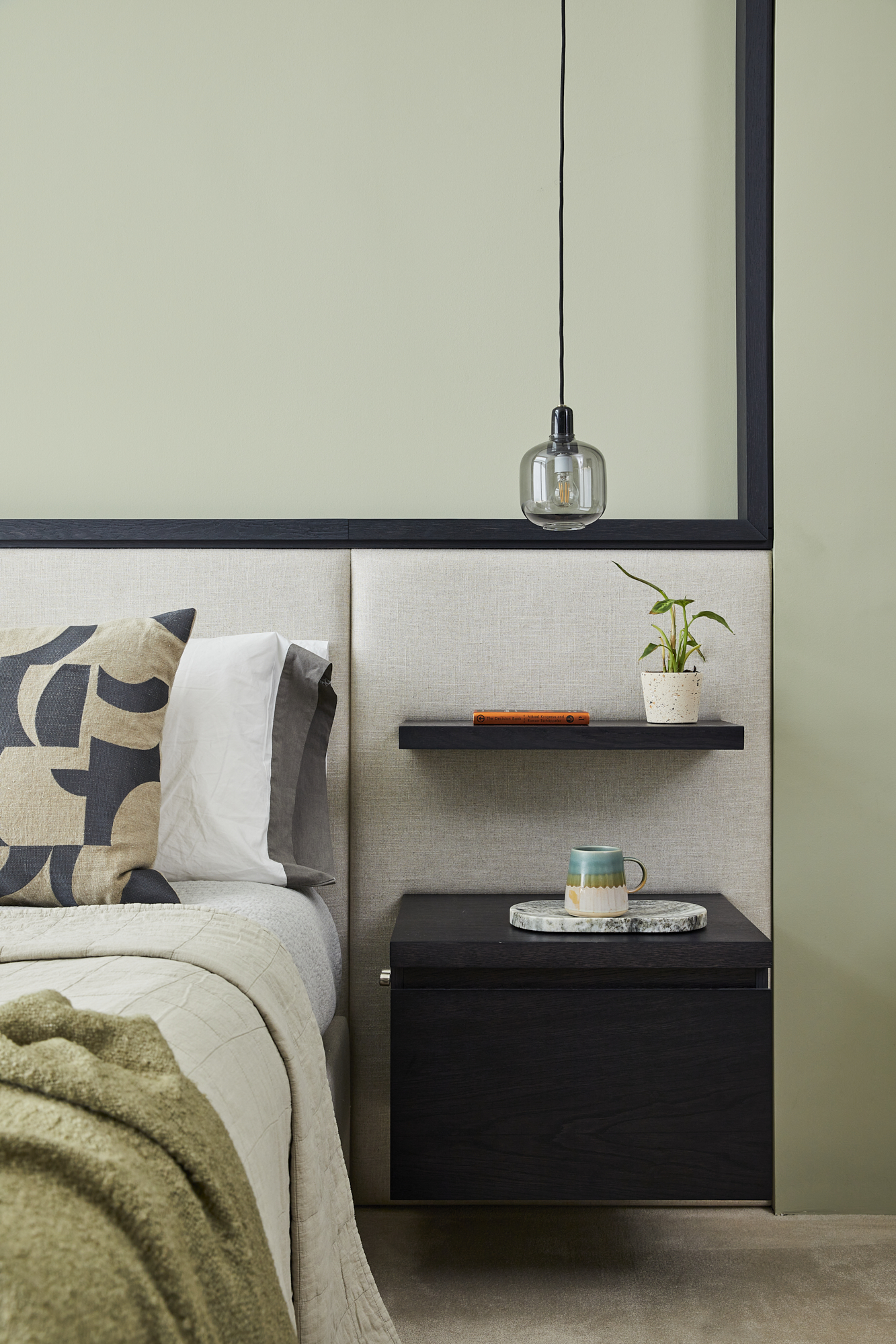 Bespoke headboard by Origins Design