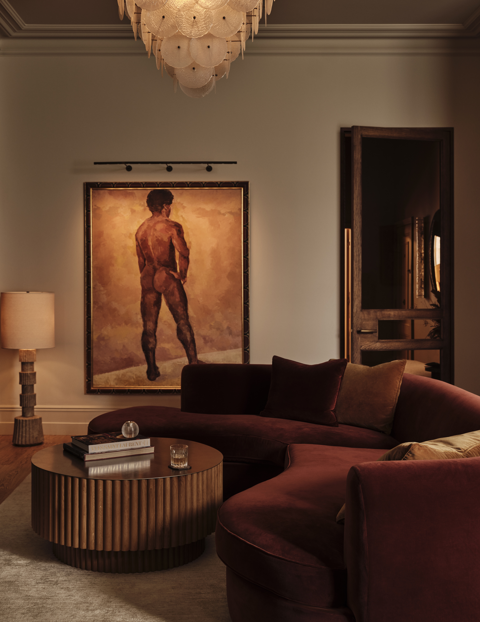 Maida Vale Apartment — Art and Colour in the Living Room