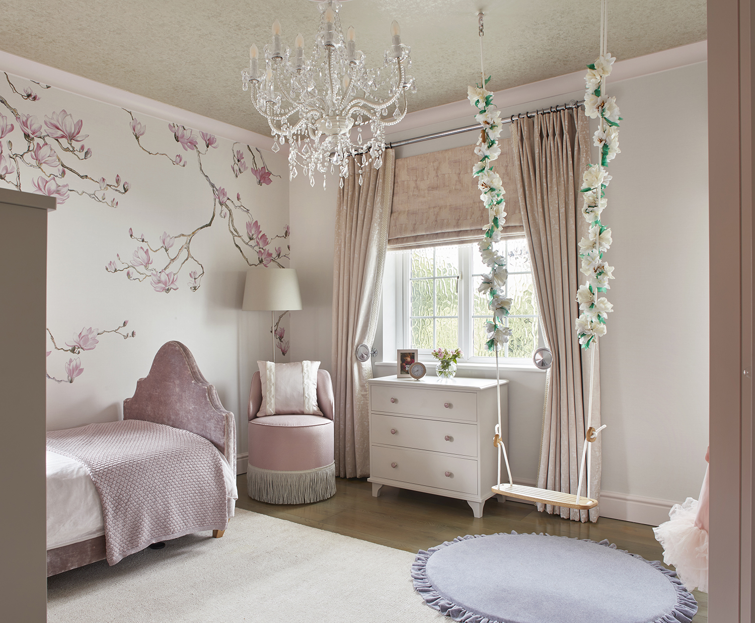 Pink Flower Decor