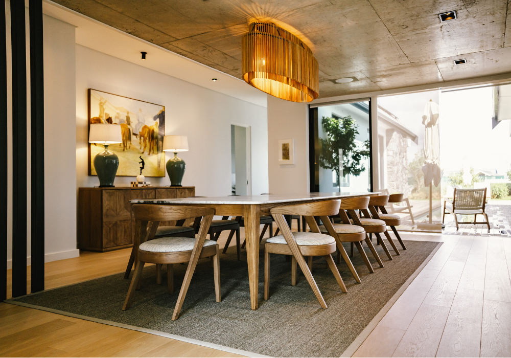 steam bent wooden dining chair