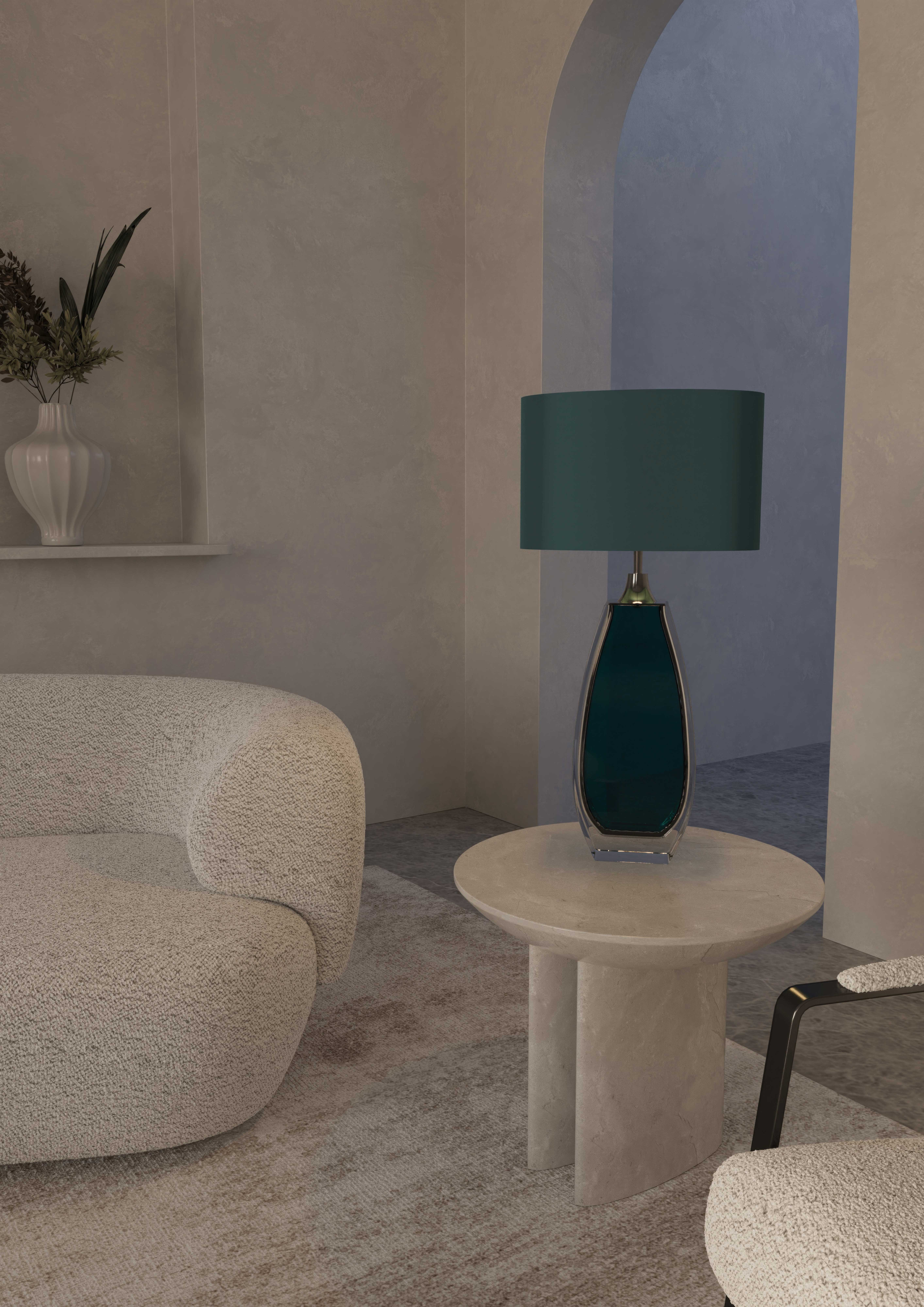Diamond Solitaire Tall Table Lamp