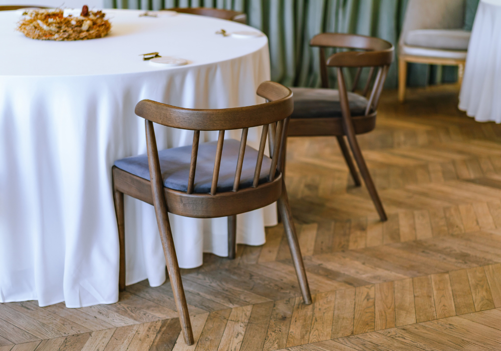 steam bent wooden dining chair