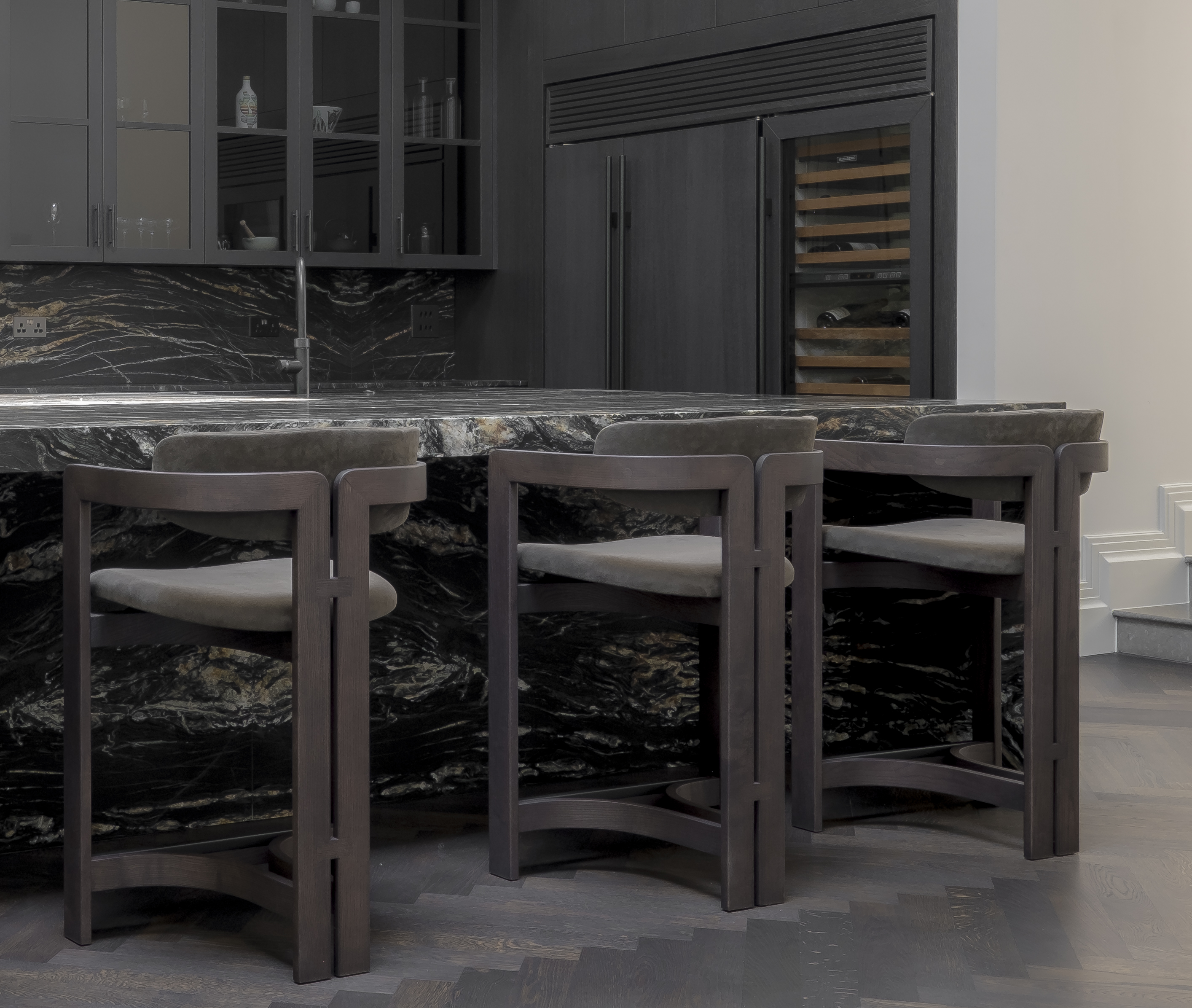 Bespoke Kitchen in Luxury Residence London.