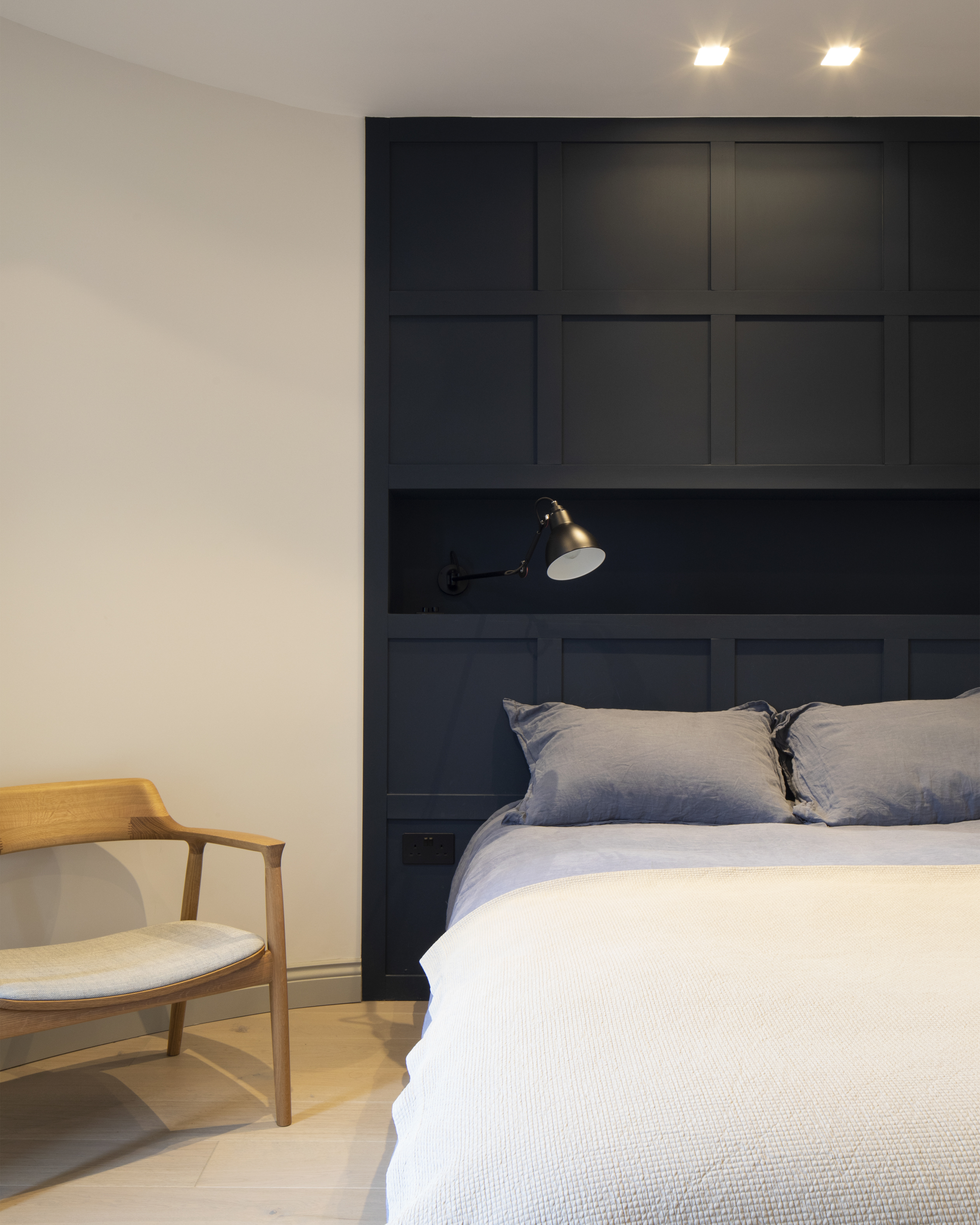 Bespoke bedroom headboard