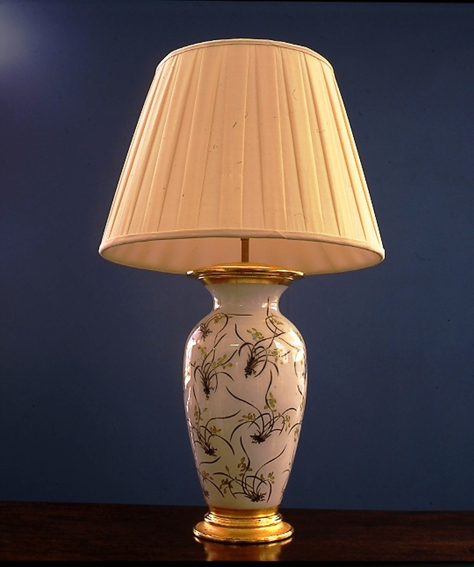 Porcelain Hand Painted Lamp