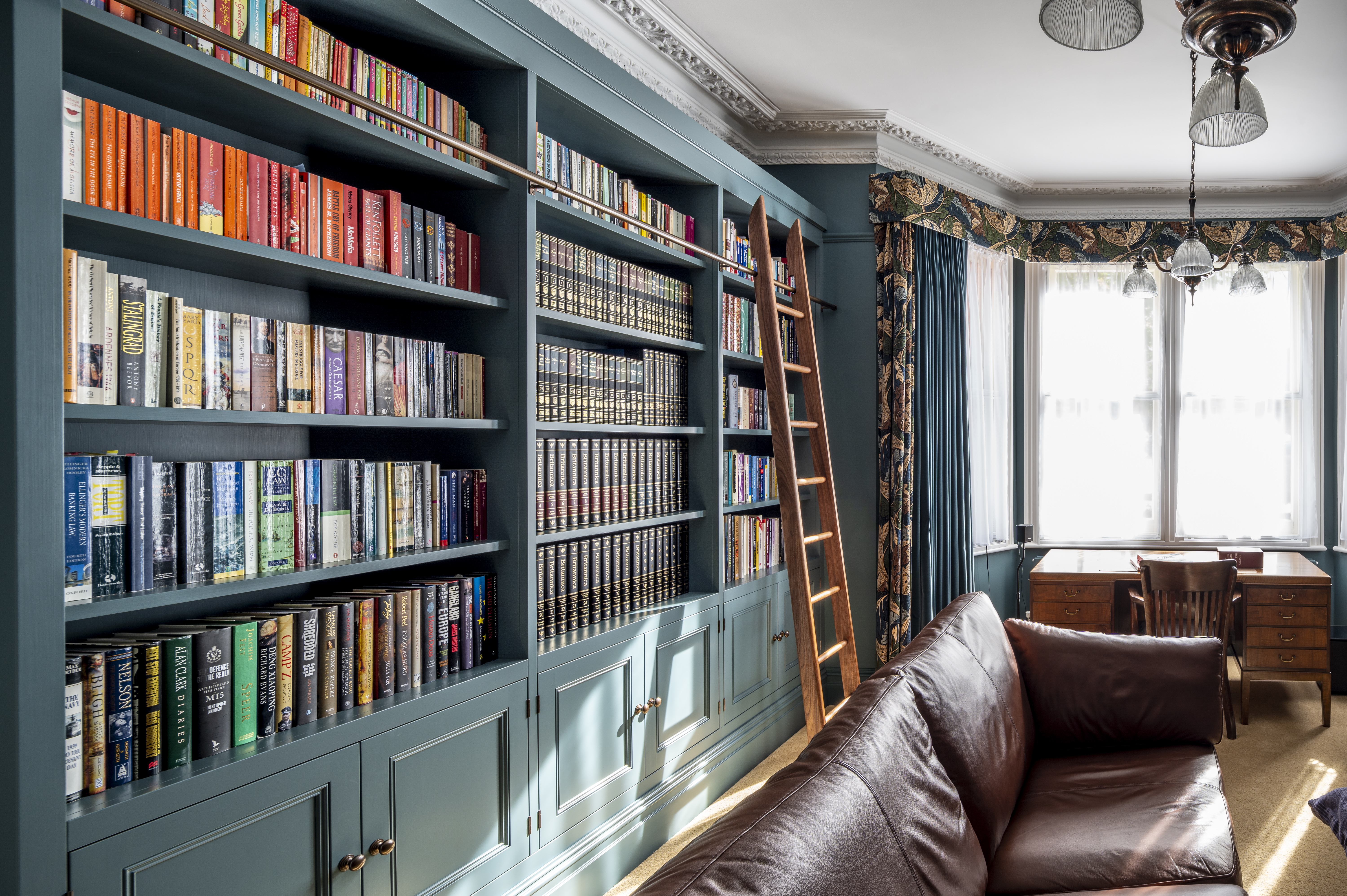 Bespoke library ladder by Williams Ridout