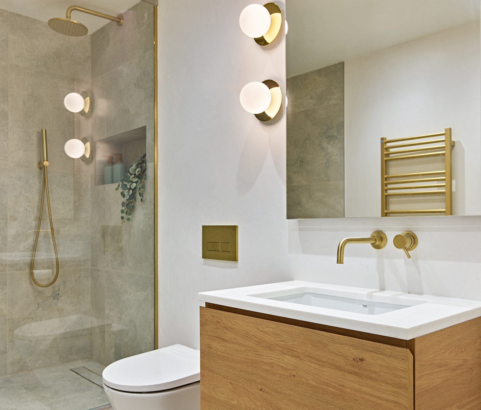 Guest Bathroom - Penthouse Renovation - ACA Interiors