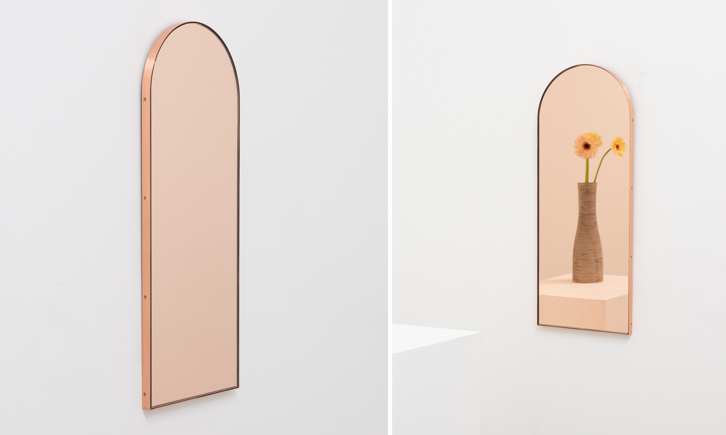 Alguacil & Perkoff Bespoke Contemporary Arched Mirrors
