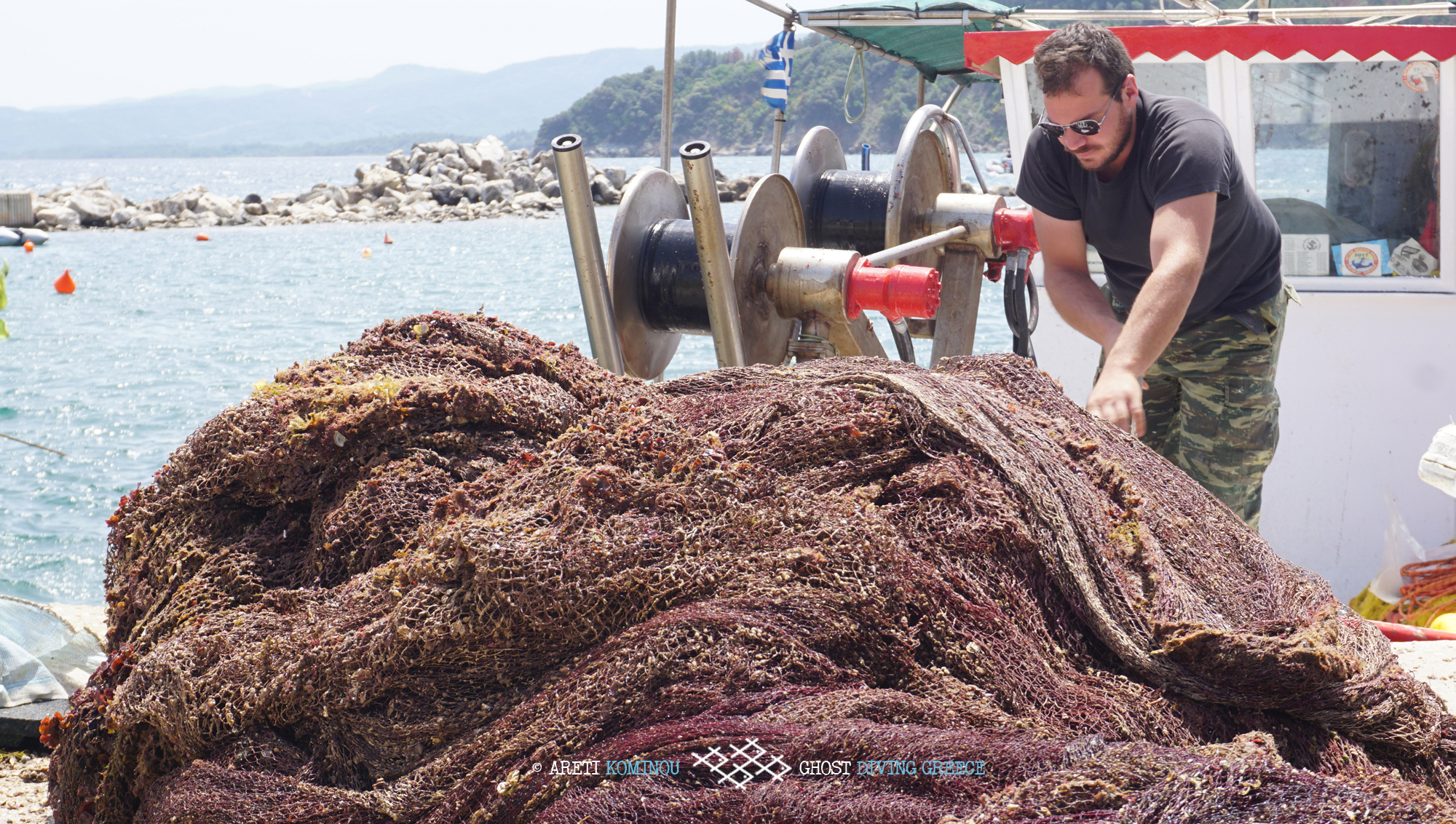 Healthy Seas - abandoned fishing nets