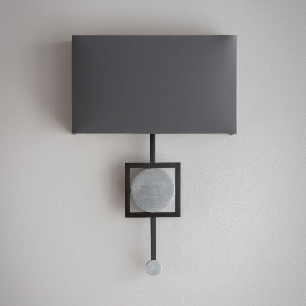 Aureol Wall Light with Gilded Pewter Discs