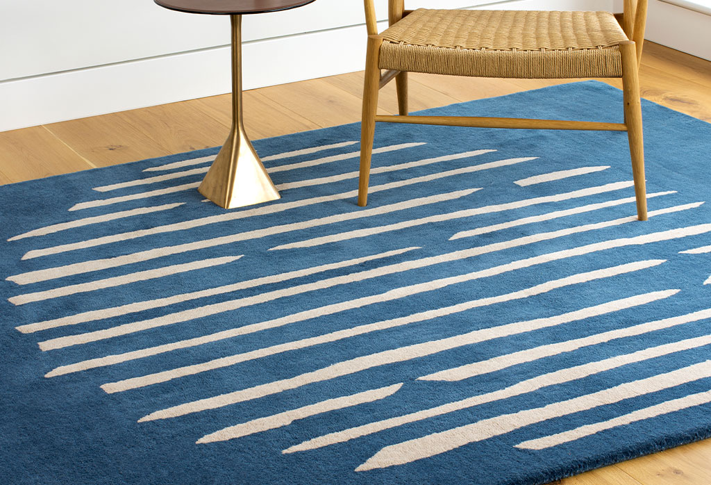Claire Gaudion handmade tufted rugs