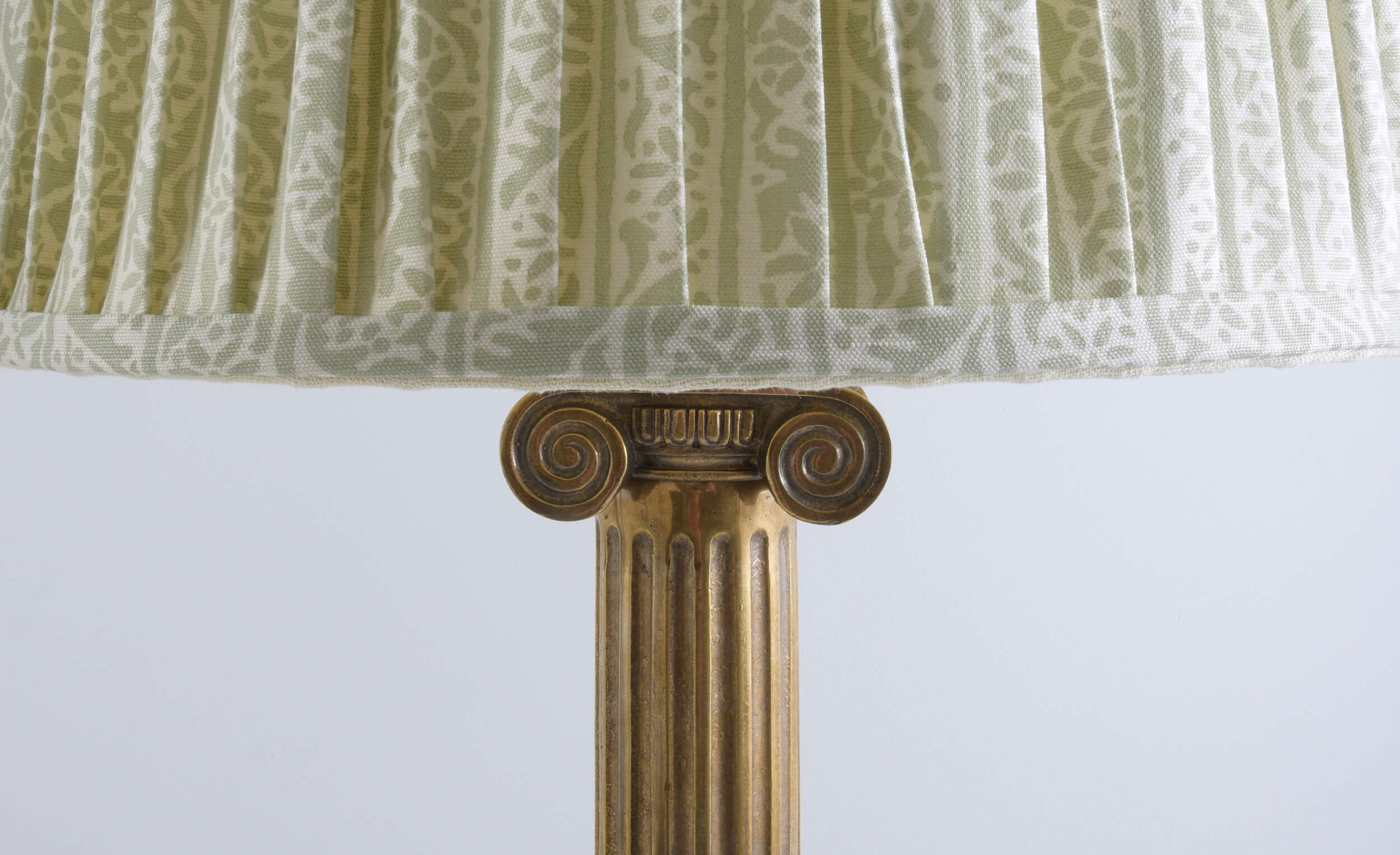 Ruined Column table lamp by Collier Webb