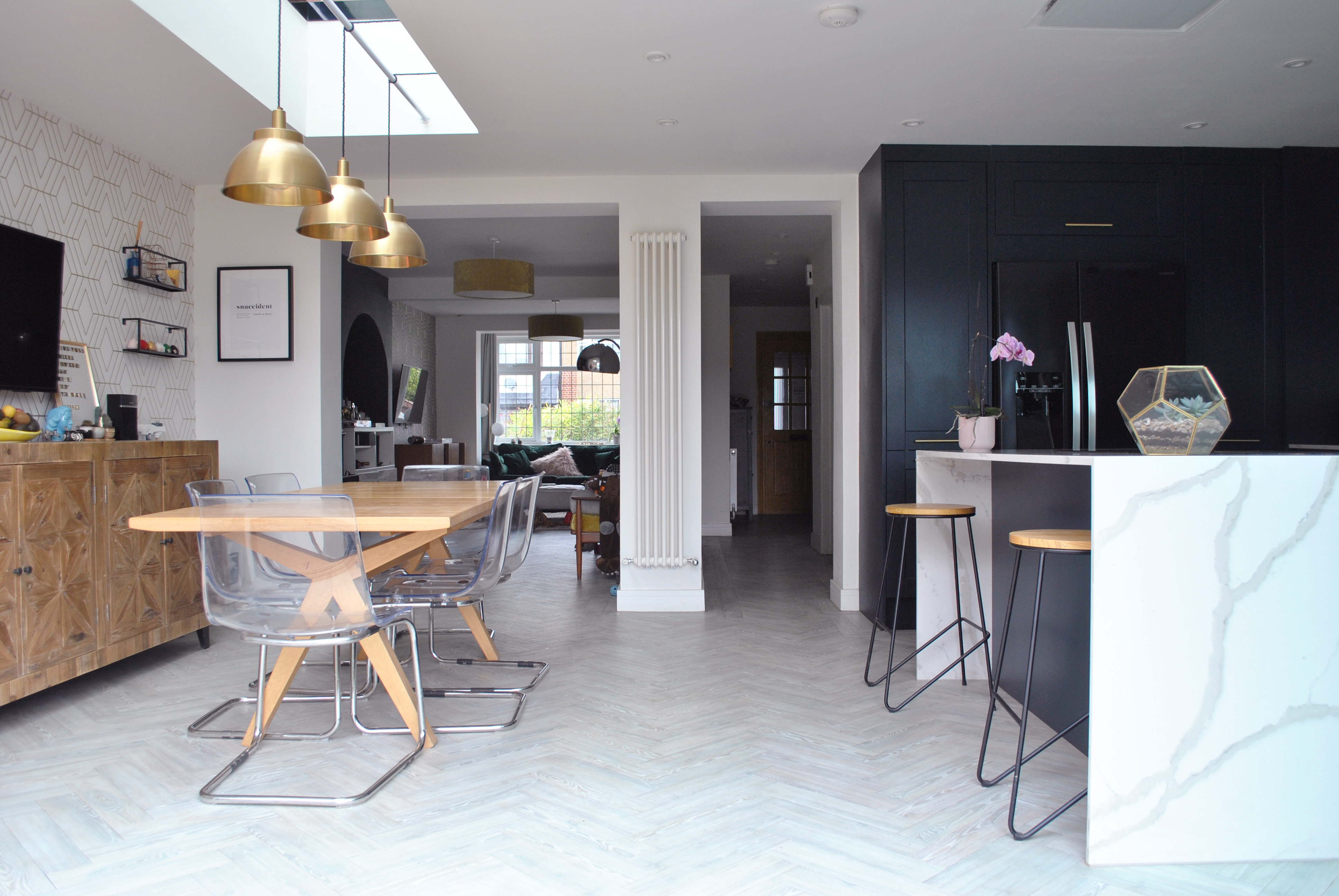 Kitchen and dining space