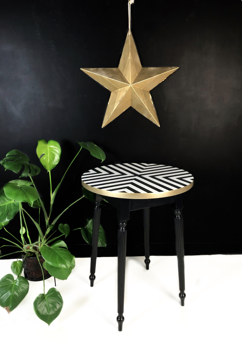 The House of Upcycling: Restyled Side Table from Done Up North