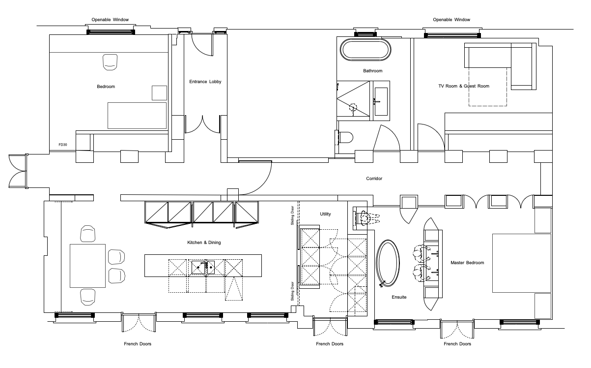 Easton Design Office Streatham Apartment