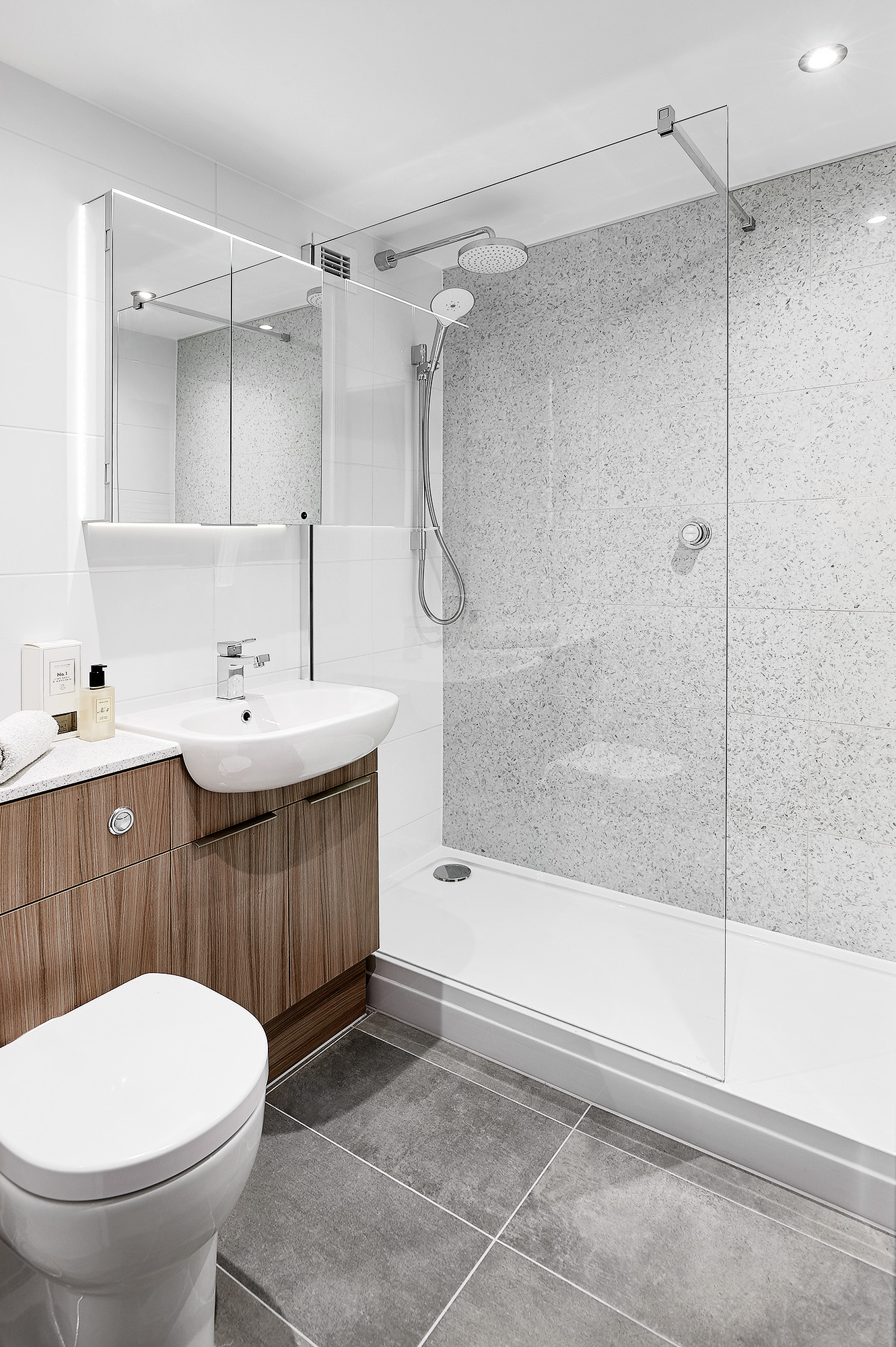 modern shower room 