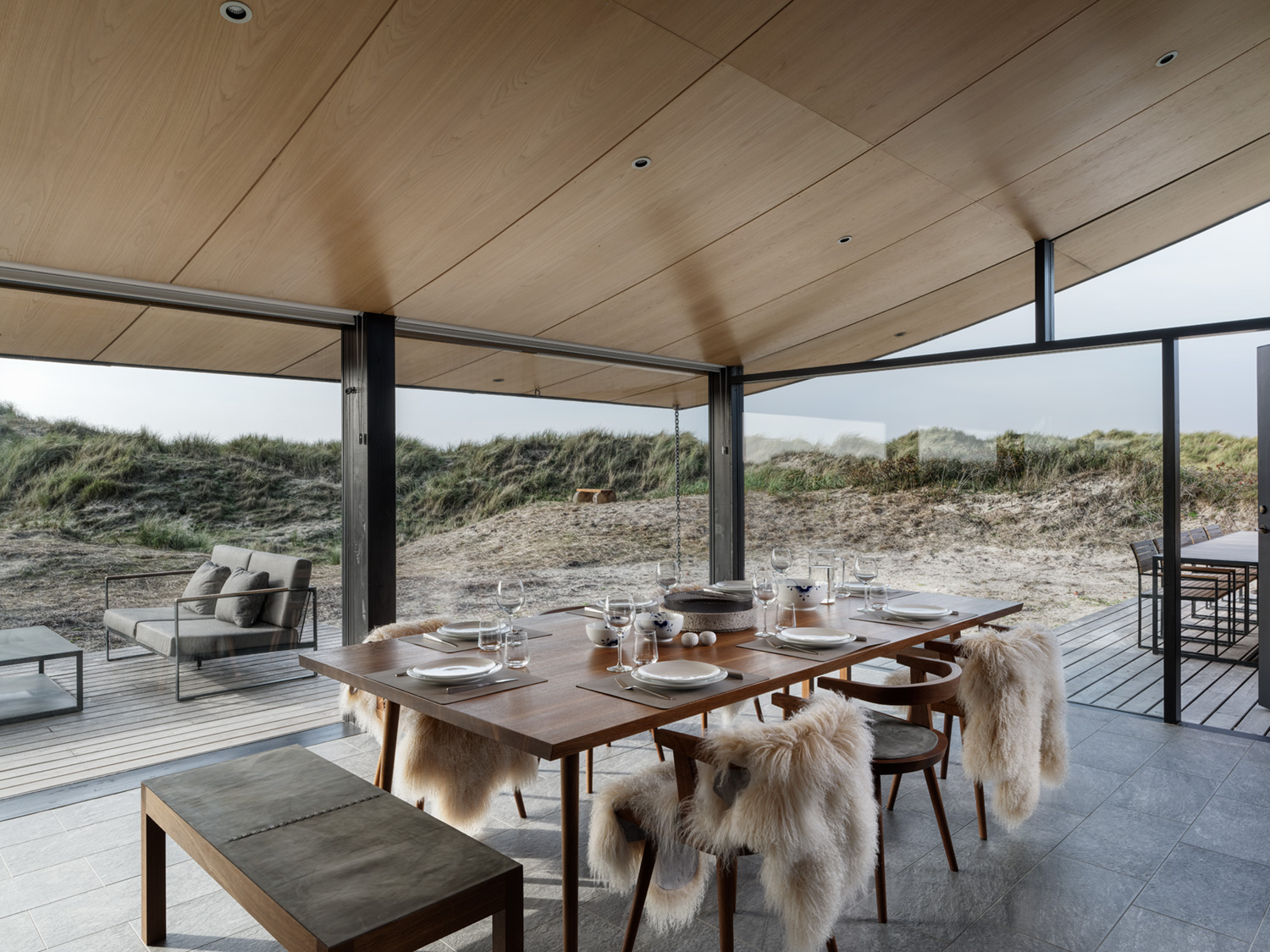 Danish Summerhouse Dining Area - Staffan Tollgard
