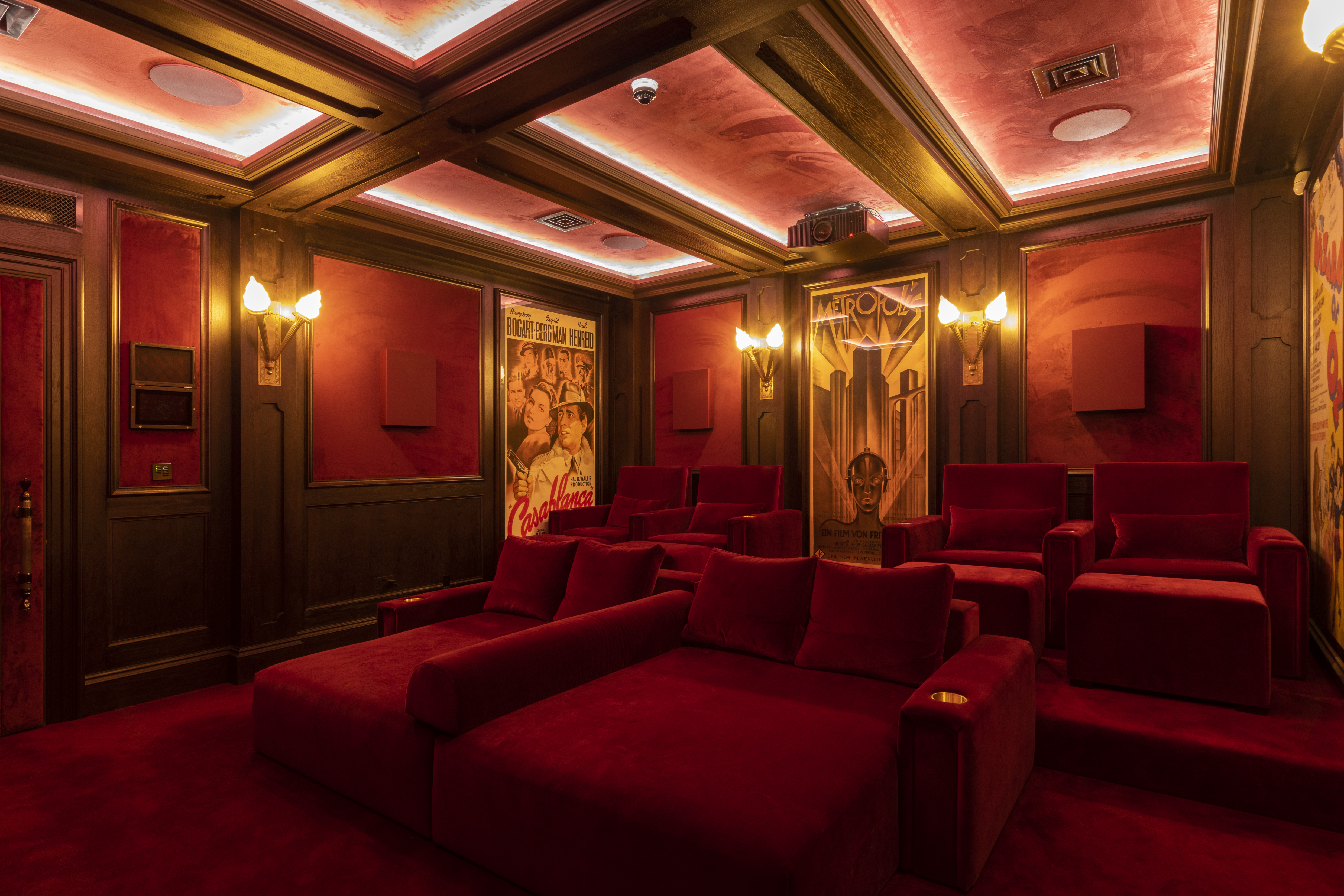 Private Entertainment Suite, Cinema Room 