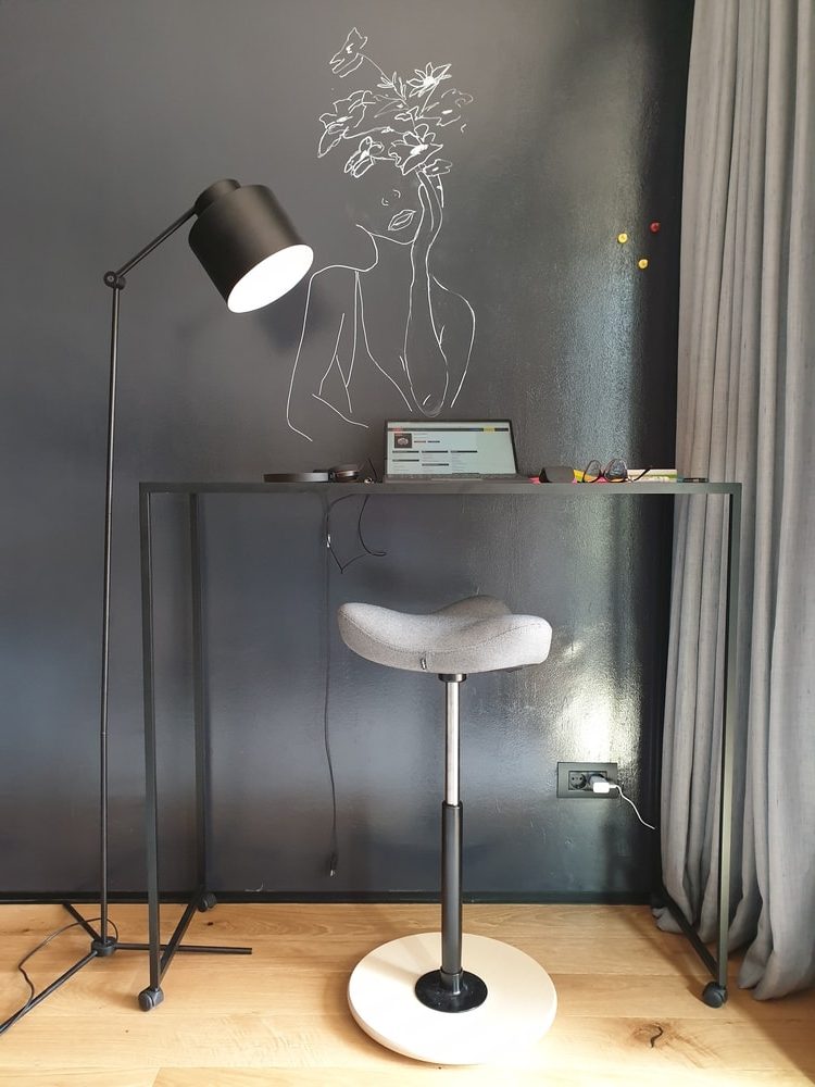 Work-at-Home Concept With ESCREO Writable Walls