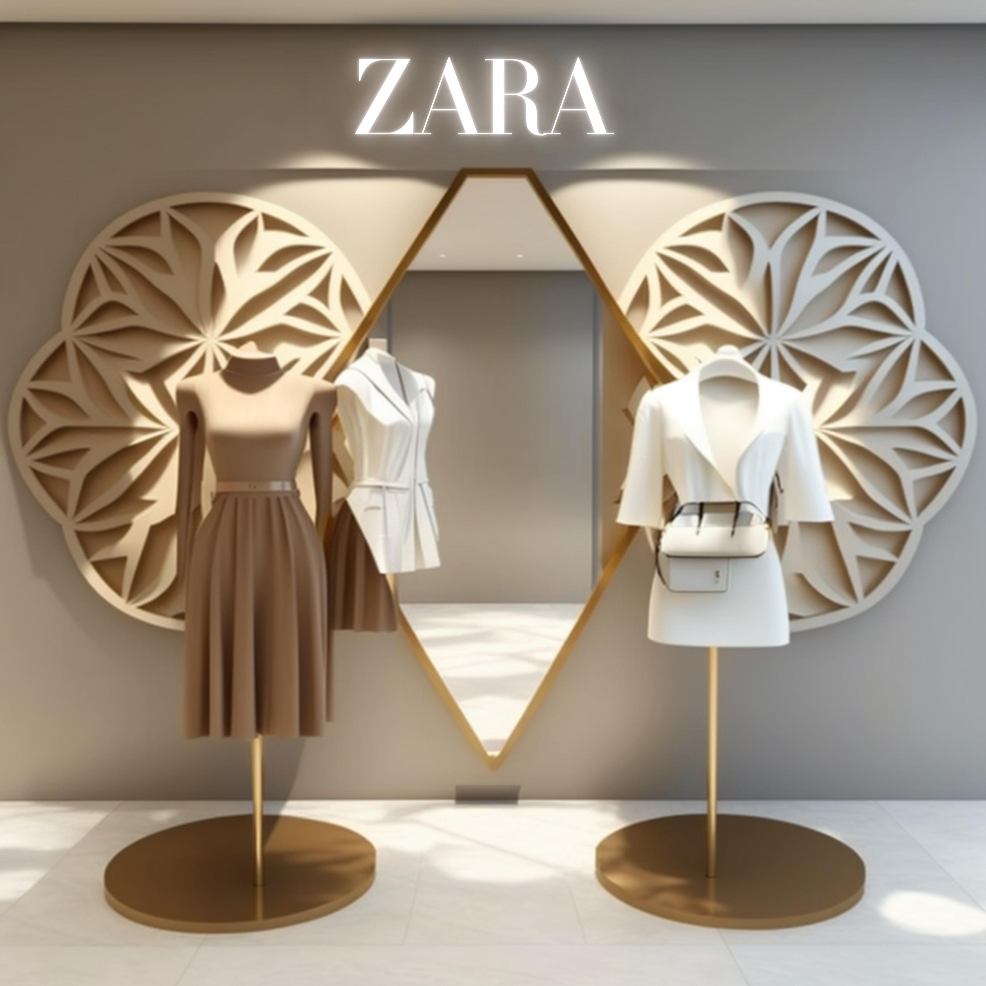 ZARA STORE 3D INTERIOR DESIGN