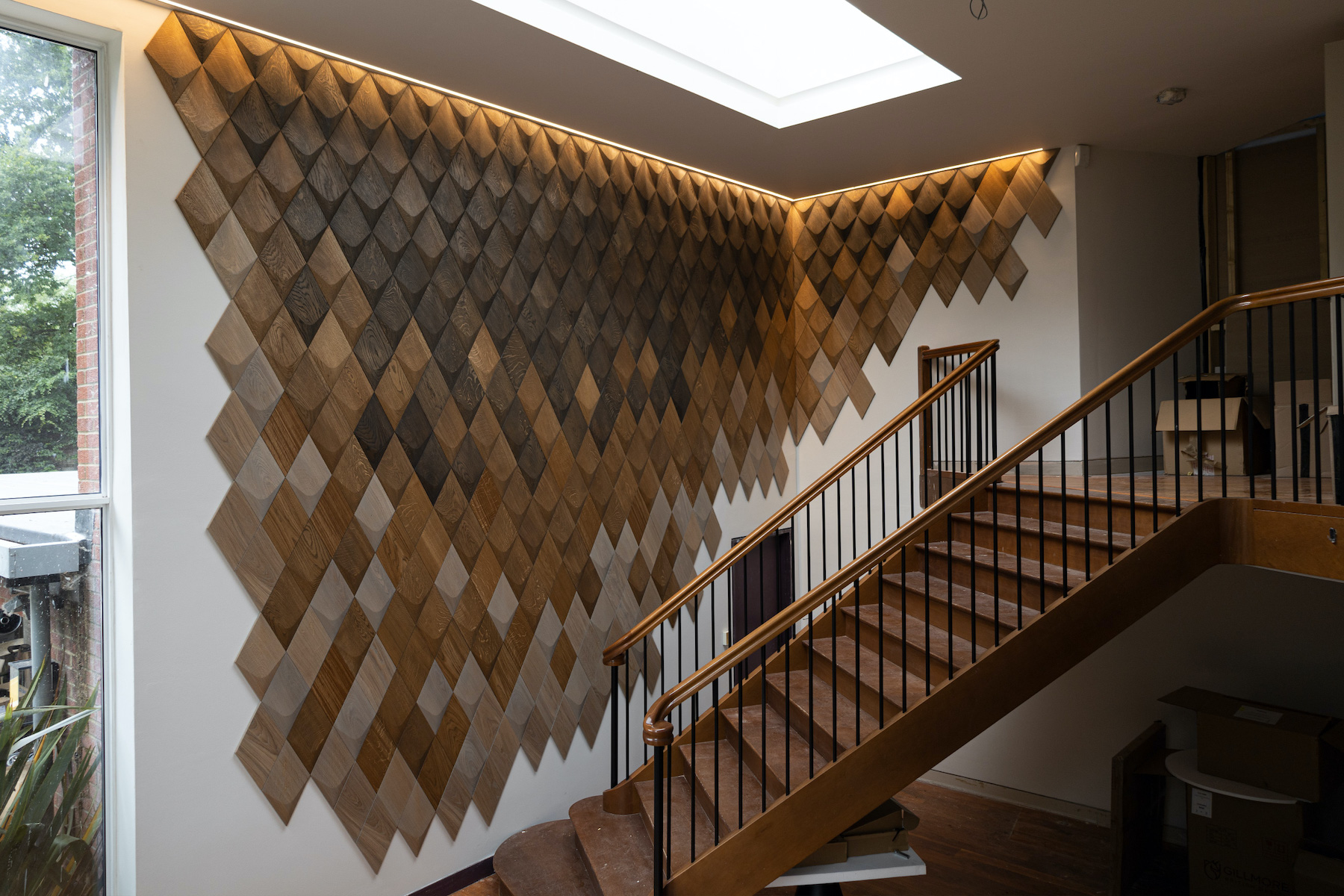 Feature Wall installation