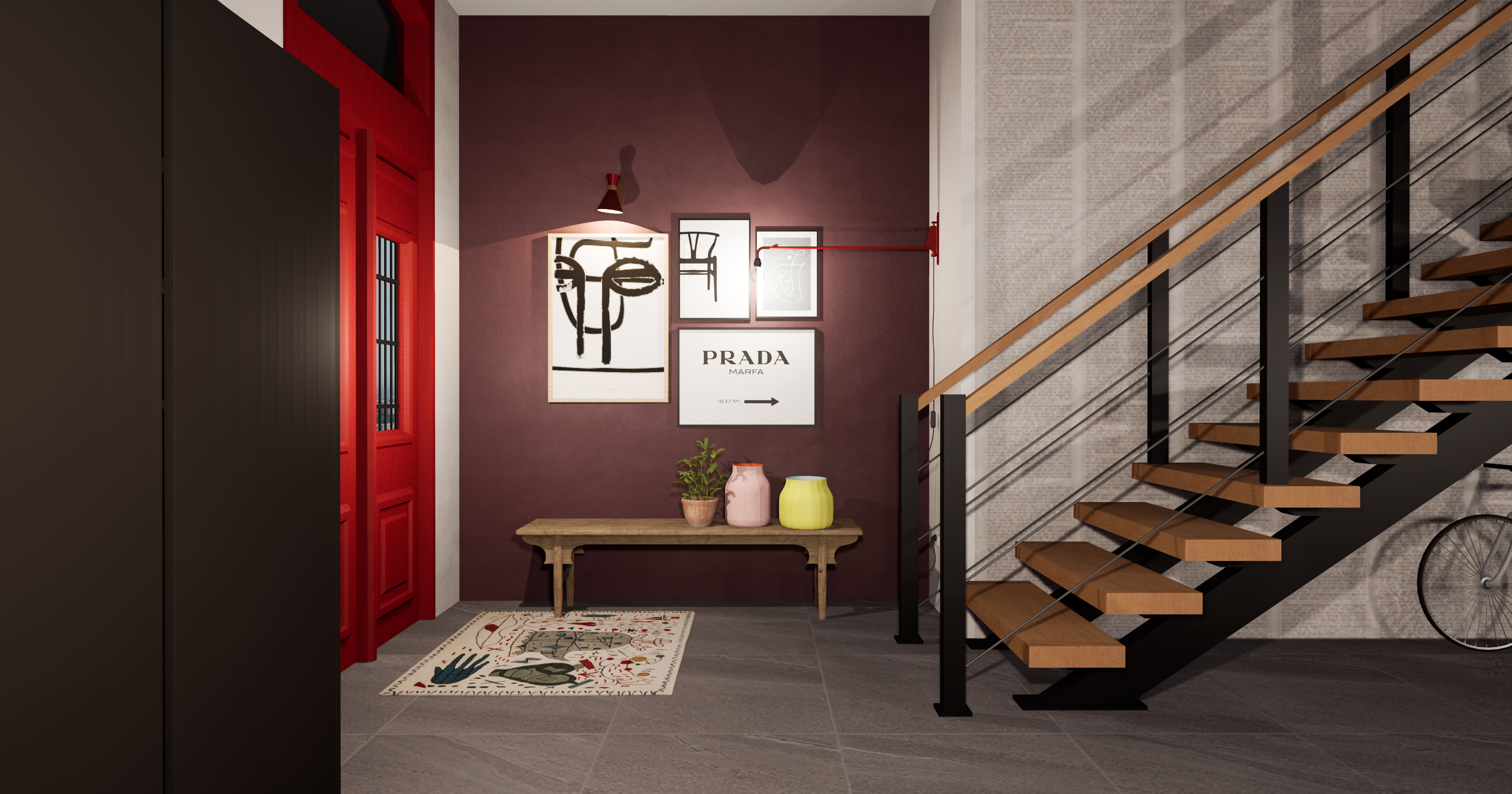 Park Avenue Apartment - New York Inspired - JUMP into DESIGN - Door View