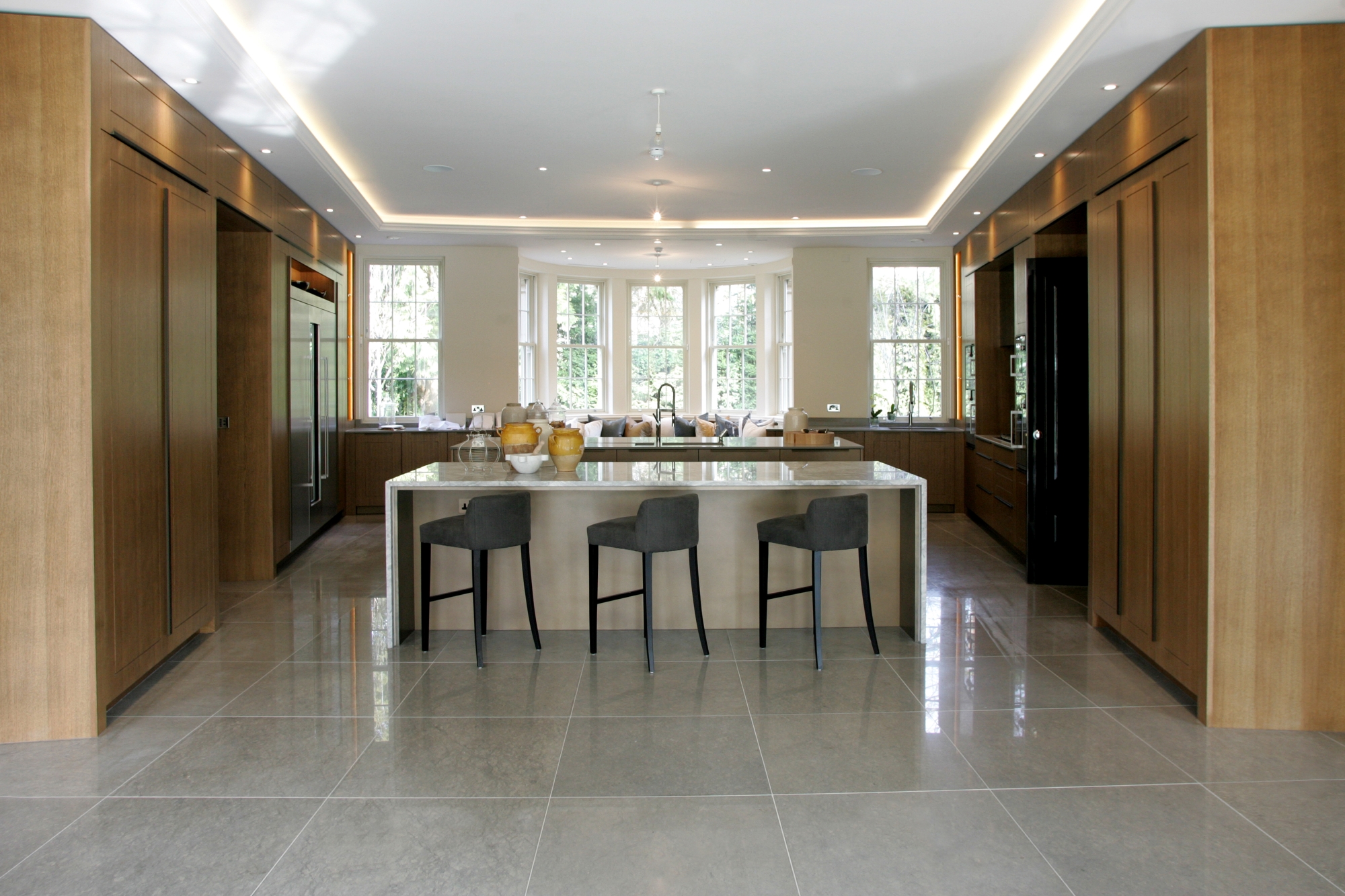 sandstone flooring, quartzite kitchen top
