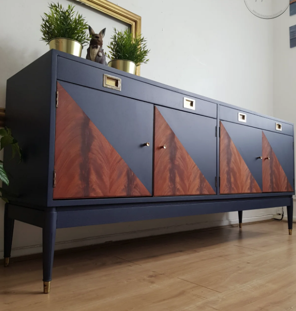 The House of Upcycling: Restyled Mid Century Sideboard from Lollipop Interiors