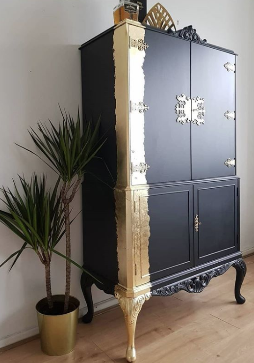 The House of Upcycling: Restyled Vintage Drinks Cabinet from Lollipop Interiors